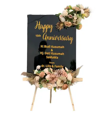 Papan Bunga Akrilik Mega Kuningan