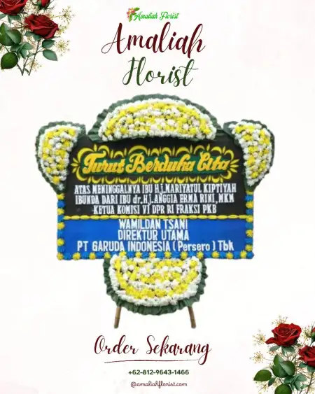 Papan Bunga Duka Mega Kuningan